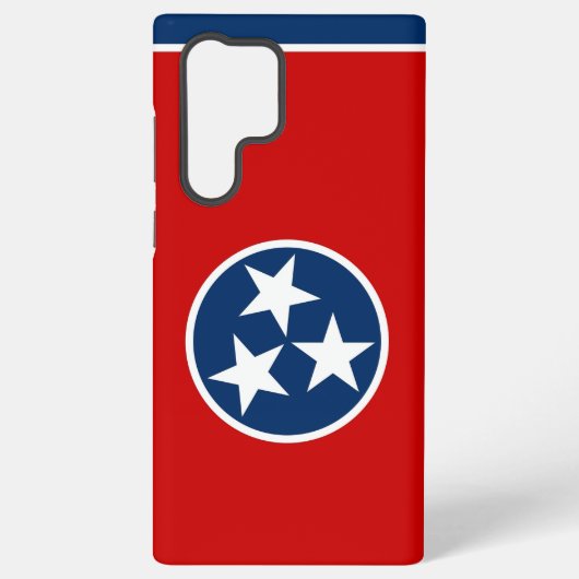 Flag Samsung Galaxy S22 Ultra Case Tennessee Hülle (Rückseite)