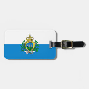 Flag San Marino Easy ID Persönlich Gepäckanhänger
