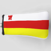 Flag Santa Barbara, California Golf Head Cover Golf Headcover (Vorderseite)