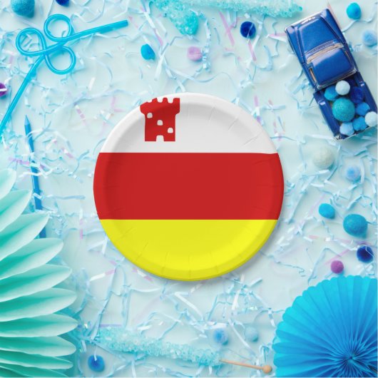 Flag Santa Barbara, Kalifornien Paper Teller (Party)