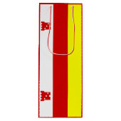 Flag Santa Barbara, Kalifornien Weinbeutel Geschenktüte Für Weinflaschen (Vorderseite)