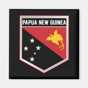 Flag-Schild für Papua-neue Guinea Magnet