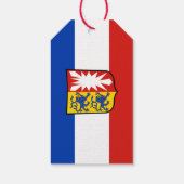 Flag Schleswig-Holstein-Geschenketiketten Geschenkanhänger (Rückseite)