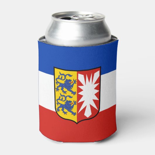 Flag Schleswig-Holstein kann kühlen Dosenkühler (Kanne Vorderseite)