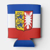 Flag Schleswig-Holstein kann kühlen Dosenkühler (Rückseite)