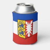 Flag Schleswig-Holstein kann kühlen Dosenkühler (Kanne Rückseite)