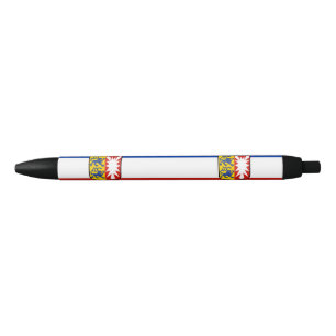 Flag Schleswig-Holstein Schwarzer Farbstift Kugelschreiber