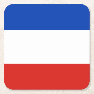 Flag Schleswig-Holstein Square Paper Untersetzer