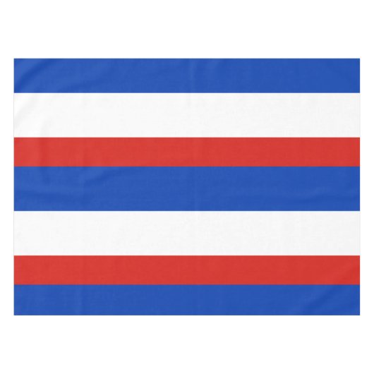 Flag Schleswig-Holstein Tablecloth Tischdecke (Vorderseite (Horizontal))