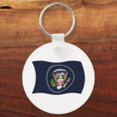 Flag-Schlüsselanhänger des US-Präsidenten für das Schlüsselanhänger (Vorderseite)