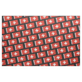 Flag Schweiz Maßgeschneidertes Gewebe Stoff (Fat Quarter (45,7 x 55,9 cm))