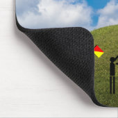 Flag Semaphore Quiz - Ewe Mousepad (Ecke)