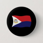 Flag Sint Maarten Button (Vorderseite)