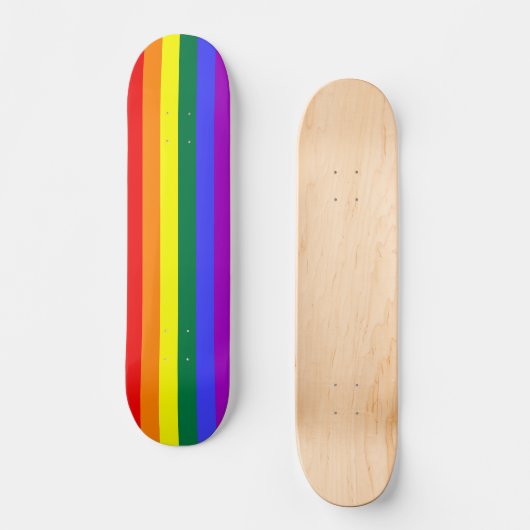 Flag Skateboard (Vorderseite)