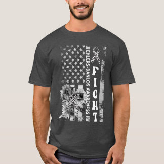 Flag Sonnenblumen Christlich Ehlers Danlos A T-Shirt