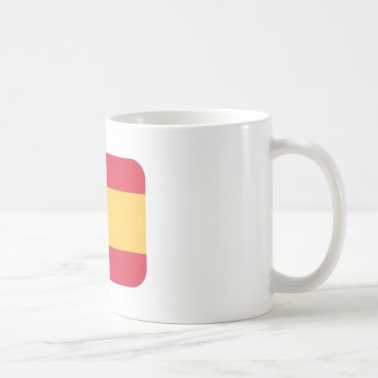 Flag spain Twitter emoji Kaffeetasse (Rechts)