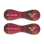 Flag St. Croix Madras Custom Jungfrau Islands Baseball (Paneele)