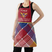 Flag St. Croix Madras Custom Jungfrau Islands Schürze (InSitu)