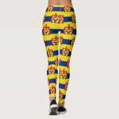 Flag St. Paul, Minnesota Leggings (Rückseite)