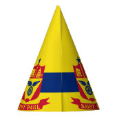 Flag St Paul, Minnesota Party Hat Partyhütchen (Rückseite)