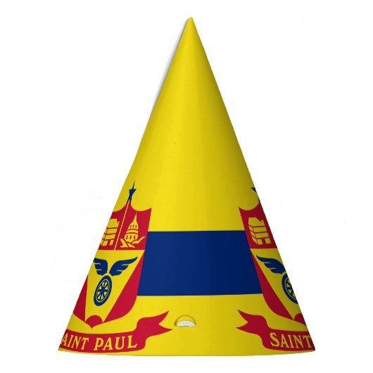 Flag St Paul, Minnesota Party Hat Partyhütchen (Links)