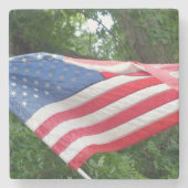 Flag Steinuntersetzer (Vorderseite)