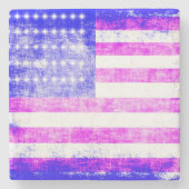 Flag Steinuntersetzer (Vorderseite)