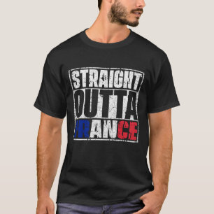 Flag Straight Outta France T-Shirt