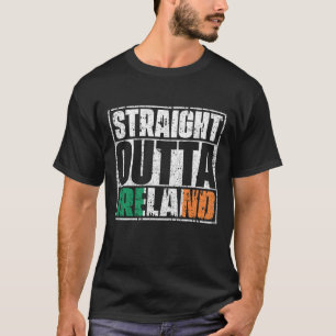 Flag "Straight Outta Ireland" T-Shirt