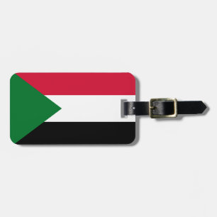 Flag Sudan Personal Easy ID Gepäckanhänger