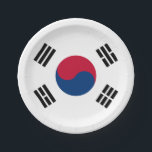 Flag Südkoreas Paper Teller<br><div class="desc">Flag Südkoreas Paper Teller</div>