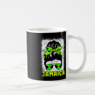 Flag Sungles Black Woman Melanin Queen Afro Kaffeetasse