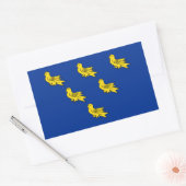 Flag Sussex Rectangle Sticker (Umschlag)