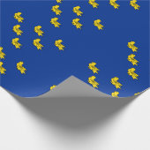 Flag Sussex Wrapping Paper Geschenkpapier (Ecke)