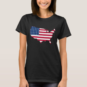Flag-T - Shirt für die Staaten