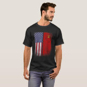 Flag T Shirt Sozialistischer Hammerschlack der Sow (Vorne ganz)