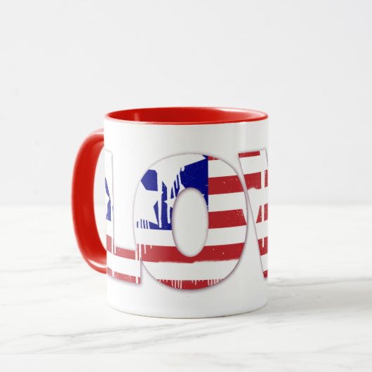Flag-Tasse Tasse (Vorderseite Links)