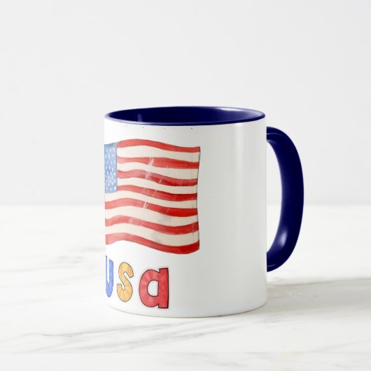 Flag-Tasse Tasse (VorderseiteRechts)