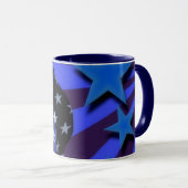 Flag-Tasse Tasse (VorderseiteRechts)