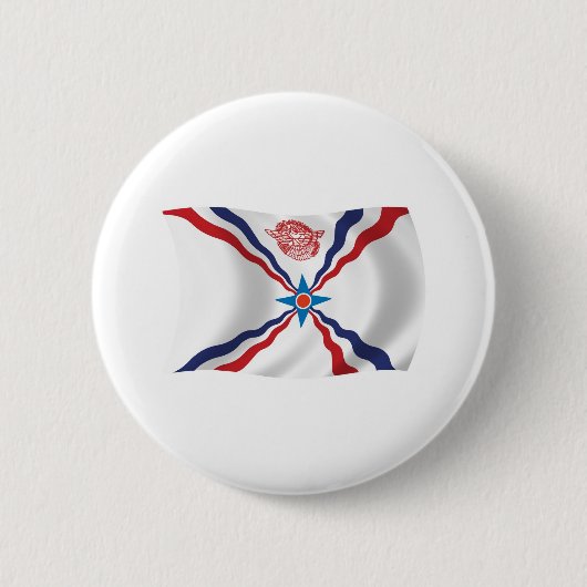 Flag-Taste für Assyrier Nation Button (Vorderseite)