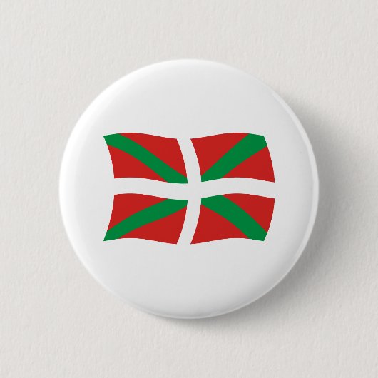 Flag-Taste für baskische Leute Button (Vorderseite)