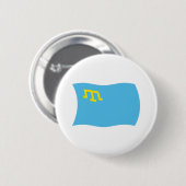 Flag-Taste für Krimtataren Button (Vorne & Hinten)