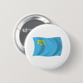 Flag-Taste für Krimtataren Button (Vorne & Hinten)