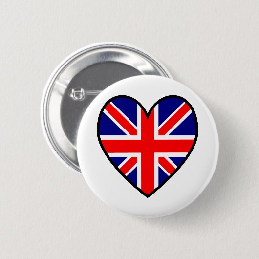 Flag-Taste für UniJack Heart Button (Vorne & Hinten)