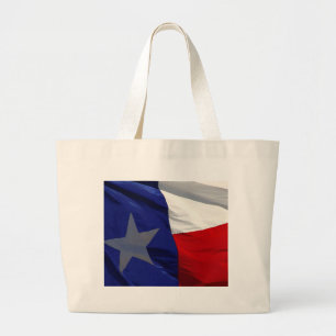 Flag Texas Pop Art Jumbo Stoffbeutel