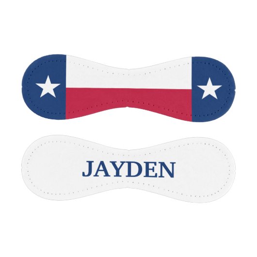 Flag Texas Staat mit benutzerdefinierbarem Namen Baseball (Paneele)