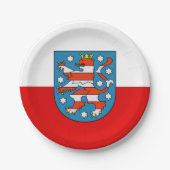 Flag Thüringer Teller (Vorderseite)