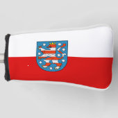 Flag Thüringia Golf Head Cover Headcover (Vorderseite)