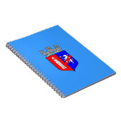 Flag Tirana, Albanien Notebook Notizblock (Rechte Seite)