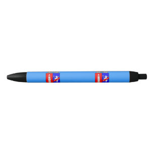 Flag Tirana, Albanien Schwarzer Tinte Pen Kugelschreiber